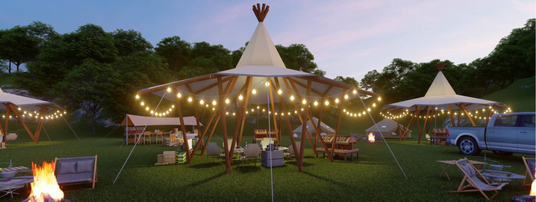 张北县露营帐篷酒店厂家